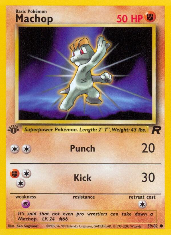 Machop 59/82 (Team Rocket)  - Unlimited | Good Games Adelaide SA