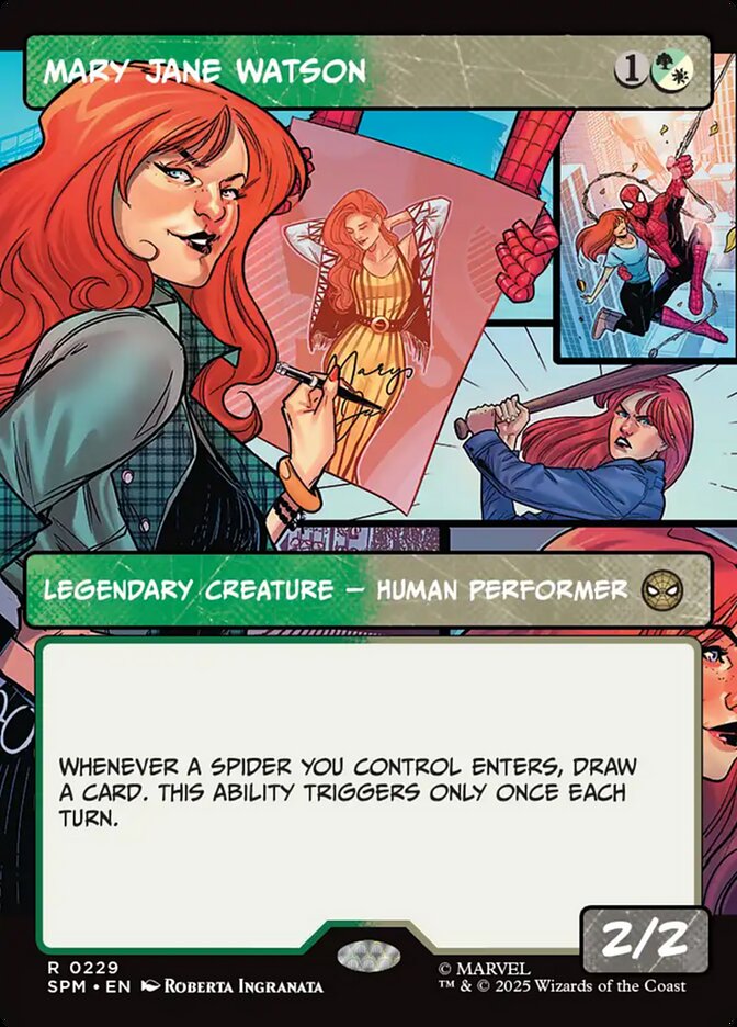 Mary Jane Watson 229/198 (Marvel's Spider-Man)  - Showcase | Good Games Adelaide SA