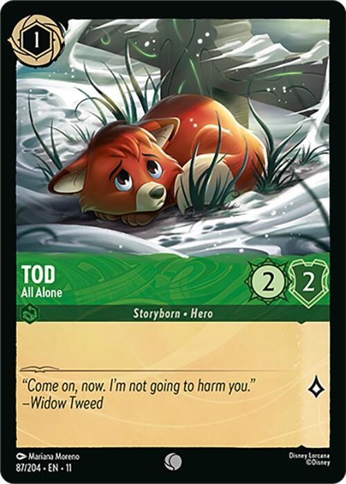 Tod All Alone 87/204 ()  | Good Games Adelaide SA