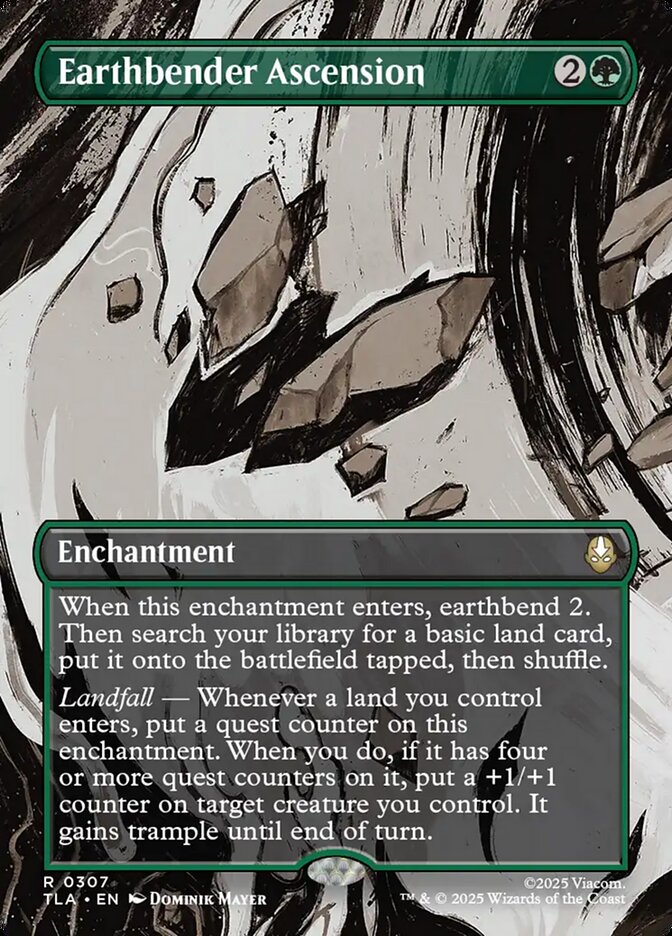 Earthbender Ascension  307/286 (Avatar: The Last Airbender)  - Borderless | Good Games Adelaide SA