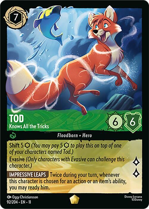 Tod, Knows All the Tricks 92/204 (Winterspell)  | Good Games Adelaide SA