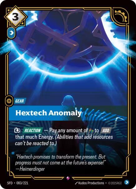 Hextech Anomaly 083/221 (Spiritforged)  - Foil | Good Games Adelaide SA