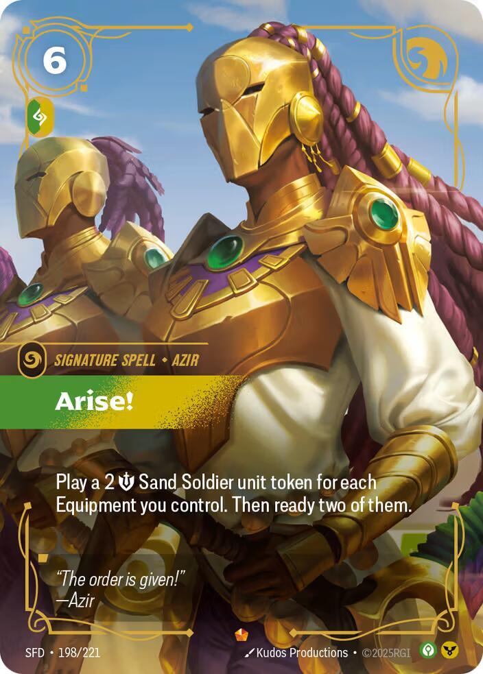 Arise 198/221 (Spiritforged)  - Foil | Good Games Adelaide SA