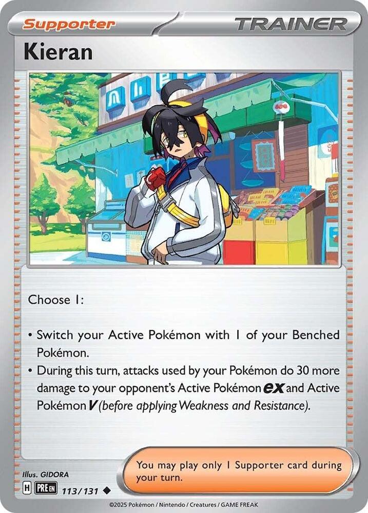 Kieran 113 131 113/131 (SV: Prismatic Evolutions)  | Good Games Adelaide SA
