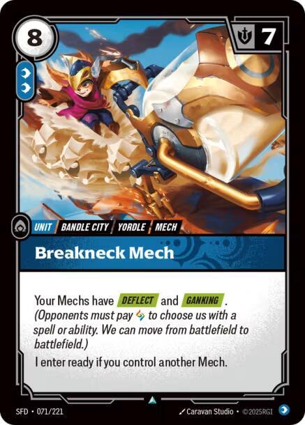 Breakneck Mech 071/221 (Spiritforged)  | Good Games Adelaide SA