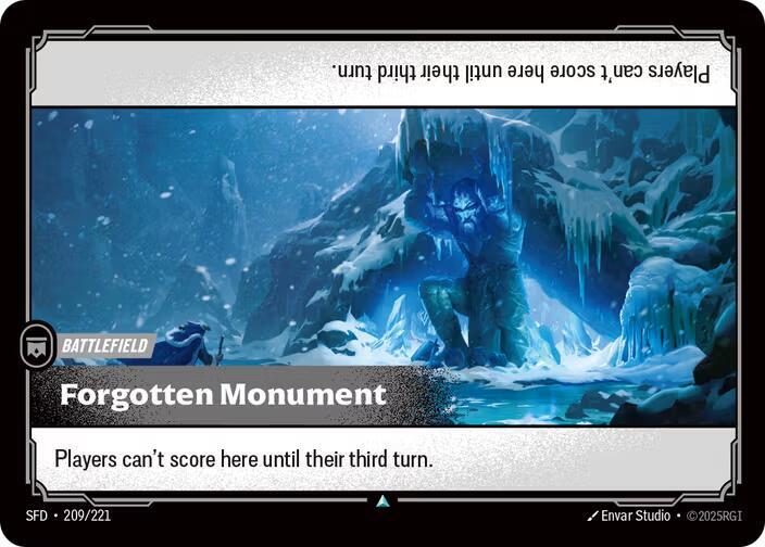 Forgotten Monument 209/221 (Spiritforged)  | Good Games Adelaide SA