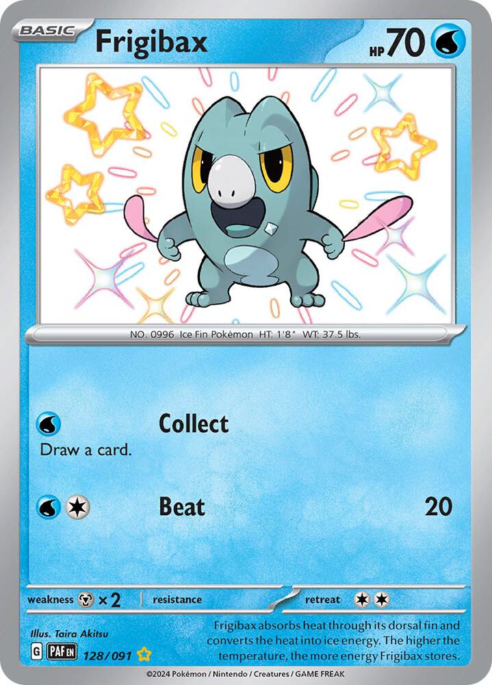 Frigibax 128/091 (SV: Paldean Fates)  - Holofoil | Good Games Adelaide SA