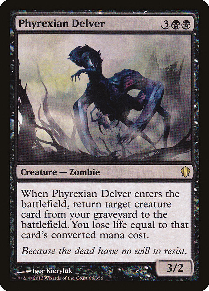 Phyrexian Delver 86 (Commander 2013)  | Good Games Adelaide SA