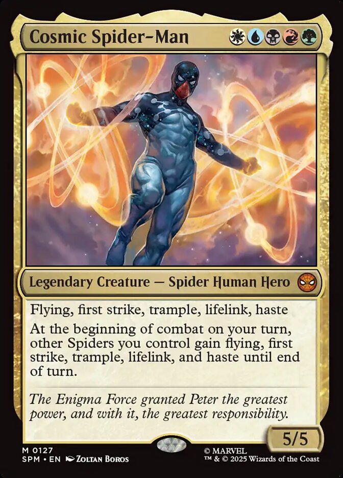 Cosmic Spider-Man 127 (Marvel's Spider-Man)  - Foil | Good Games Adelaide SA