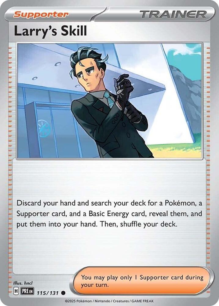 Larry's Skill 115/131 (SV: Prismatic Evolutions)  | Good Games Adelaide SA