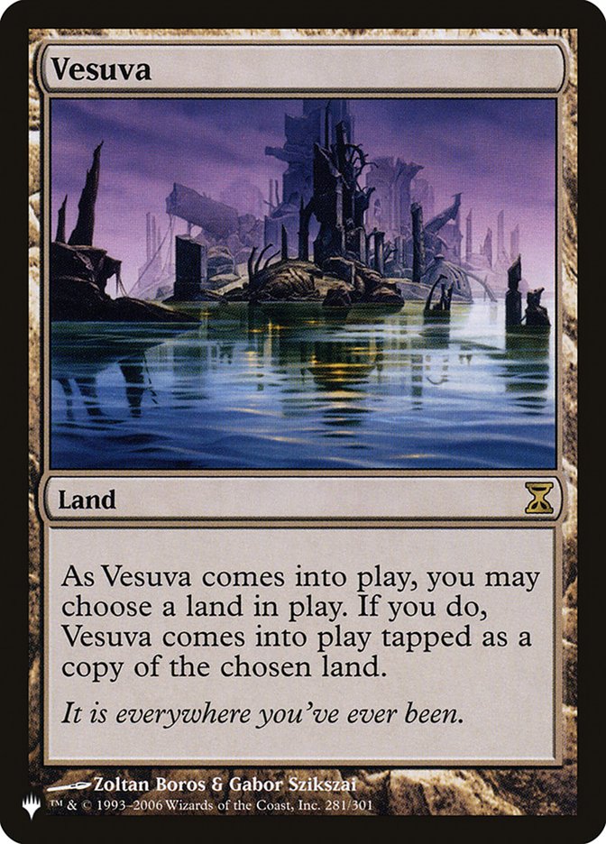 Vesuva 281/301 (The List Reprints)  | Good Games Adelaide SA