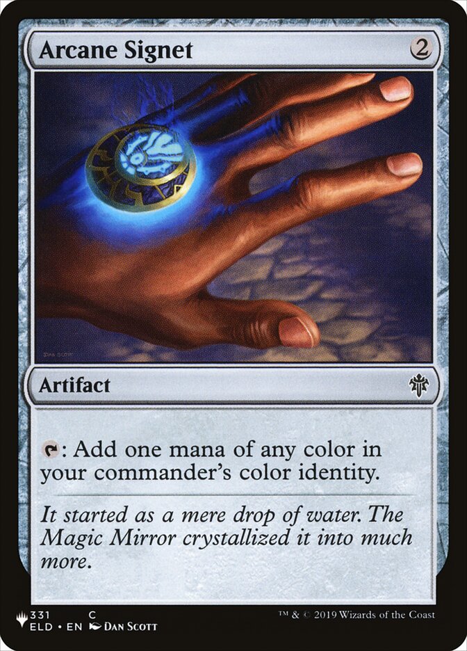 Arcane Signet ELD 331 (The List Reprints)  | Good Games Adelaide SA