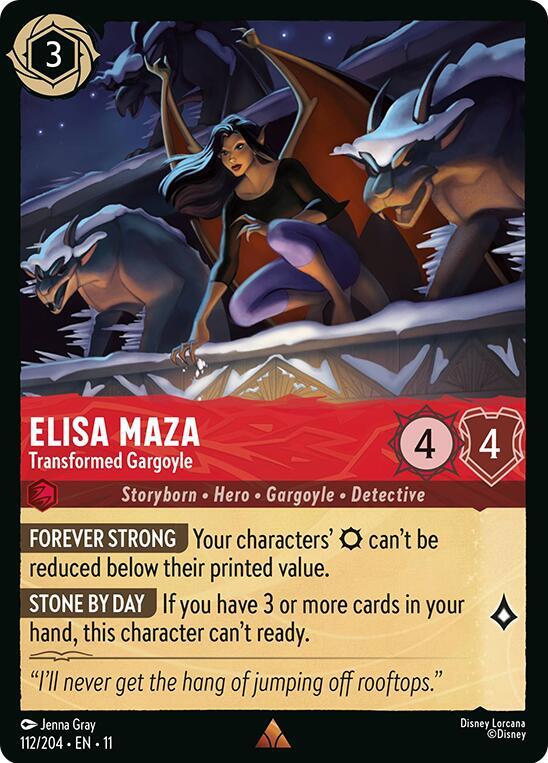 Elisa Maza Transformed Gargoyle 112/204 (Winterspell)  | Good Games Adelaide SA