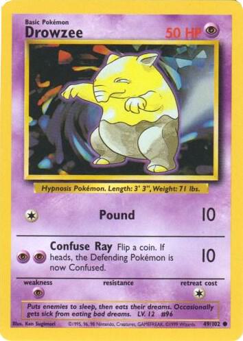 Drowzee 049/102 (Base Set)  | Good Games Adelaide SA