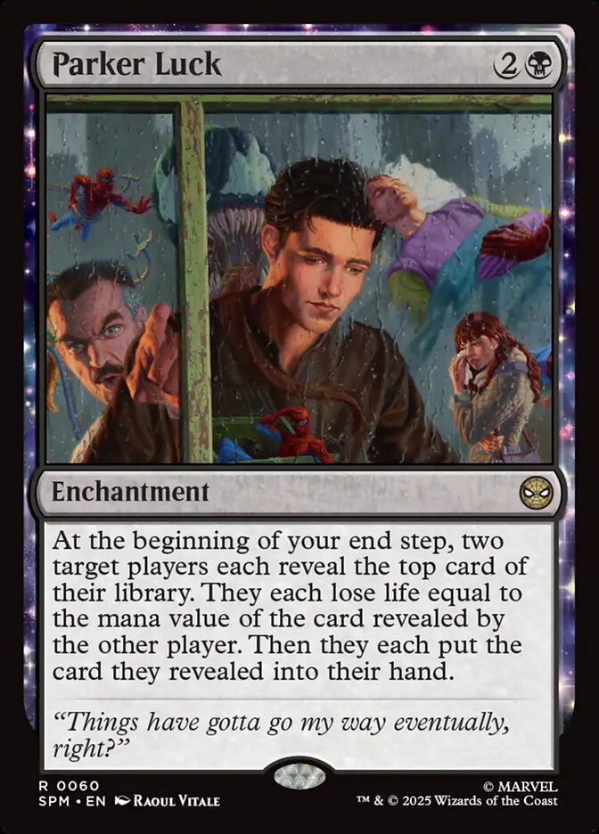 Parker Luck 60 (Marvel's Spider-Man)  - Foil | Good Games Adelaide SA