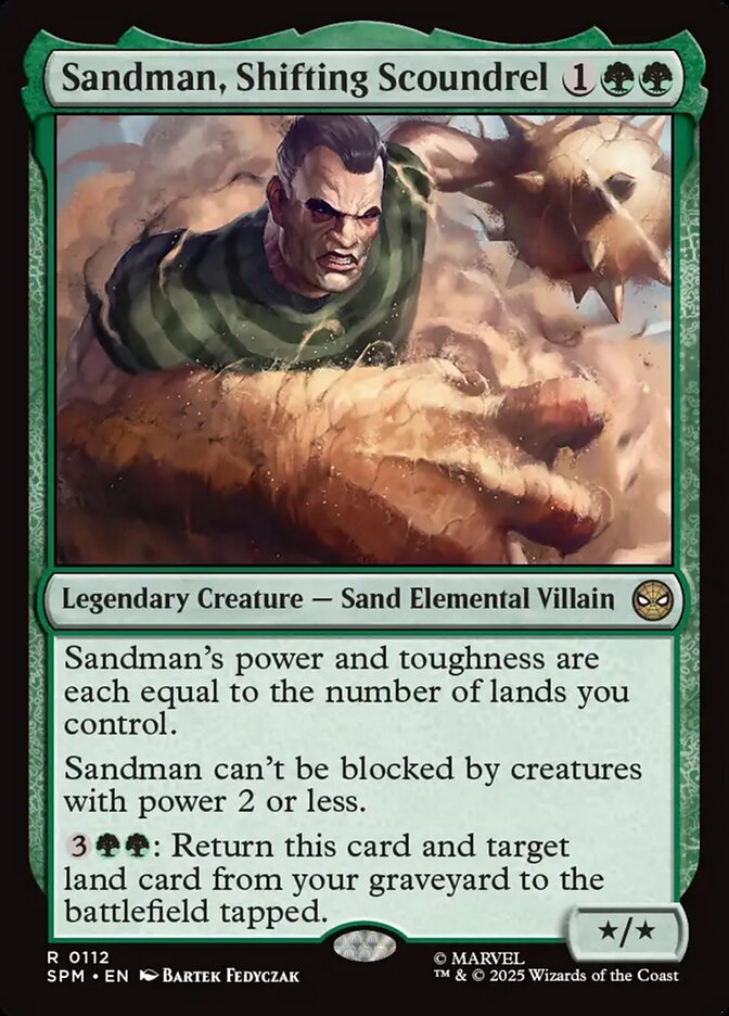 Sandman, Shifting Scoundrel 112 (Marvel's Spider-Man)  | Good Games Adelaide SA