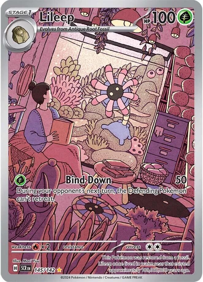 Lileep 145/142 (SV07: Stellar Crown)  - Holofoil | Good Games Adelaide SA