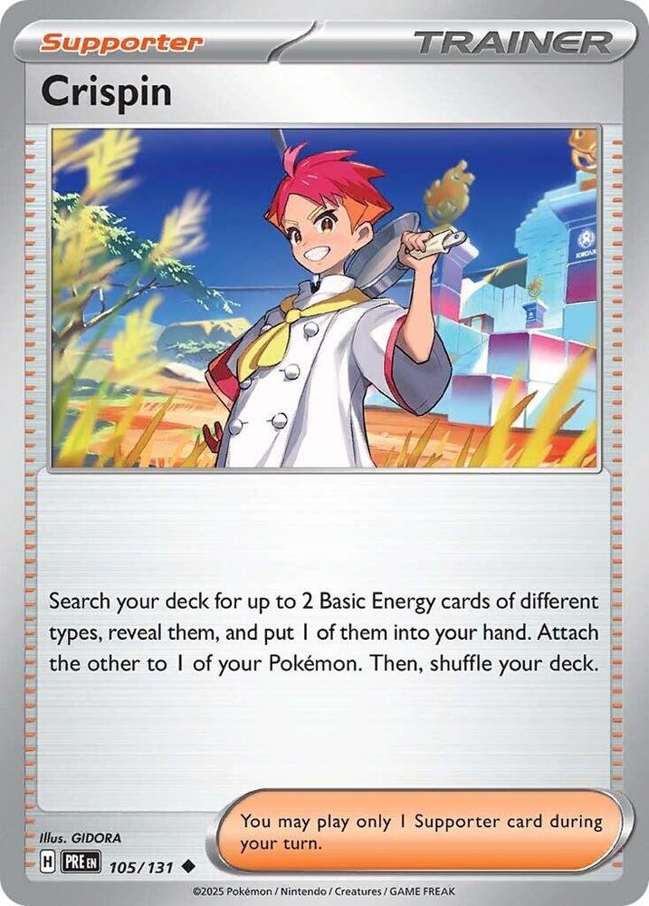 Crispin 105 131 105/131 (SV: Prismatic Evolutions)  | Good Games Adelaide SA