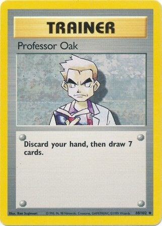 Professor Oak 088/102 (Base Set)  | Good Games Adelaide SA