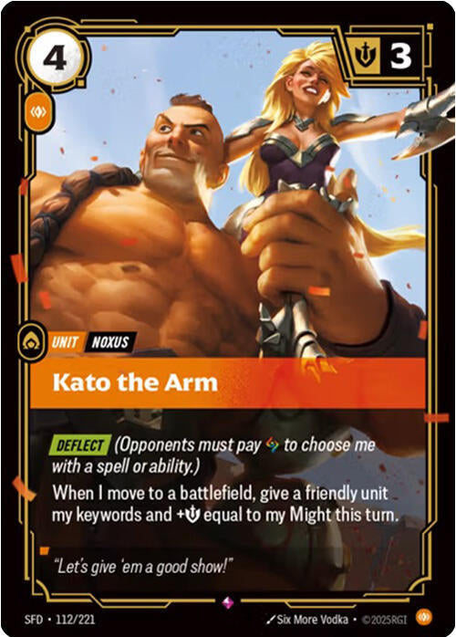 Kato the Arm 112/221 (Spiritforged)  - Foil | Good Games Adelaide SA
