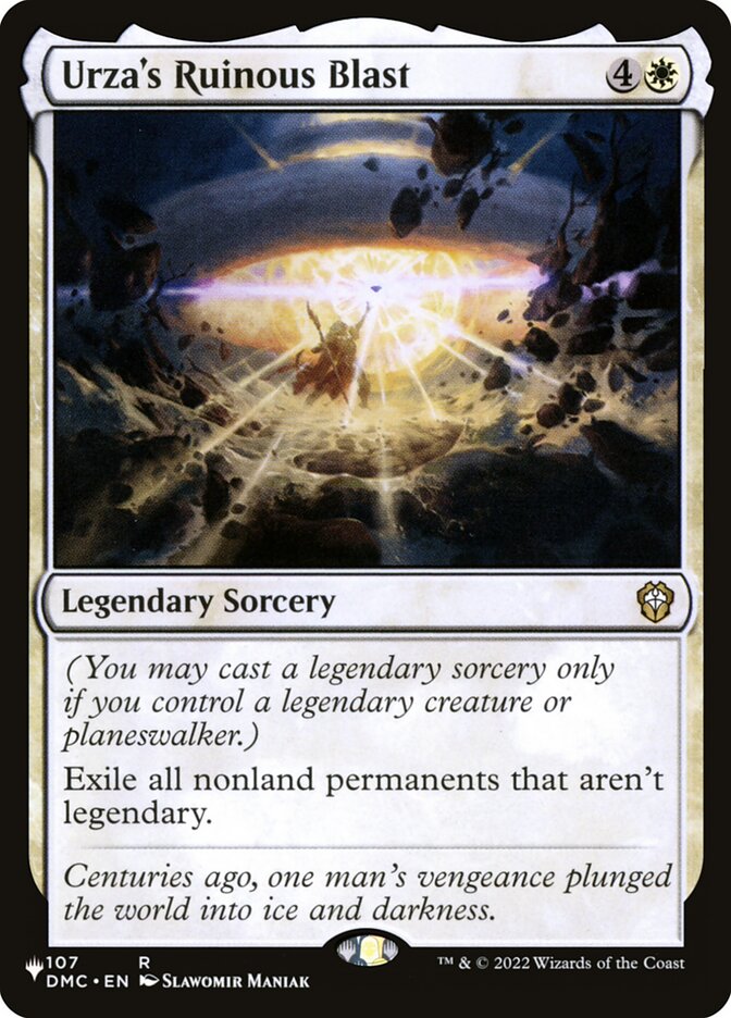 Urza's Ruinous Blast 107 (The List Reprints)  | Good Games Adelaide SA