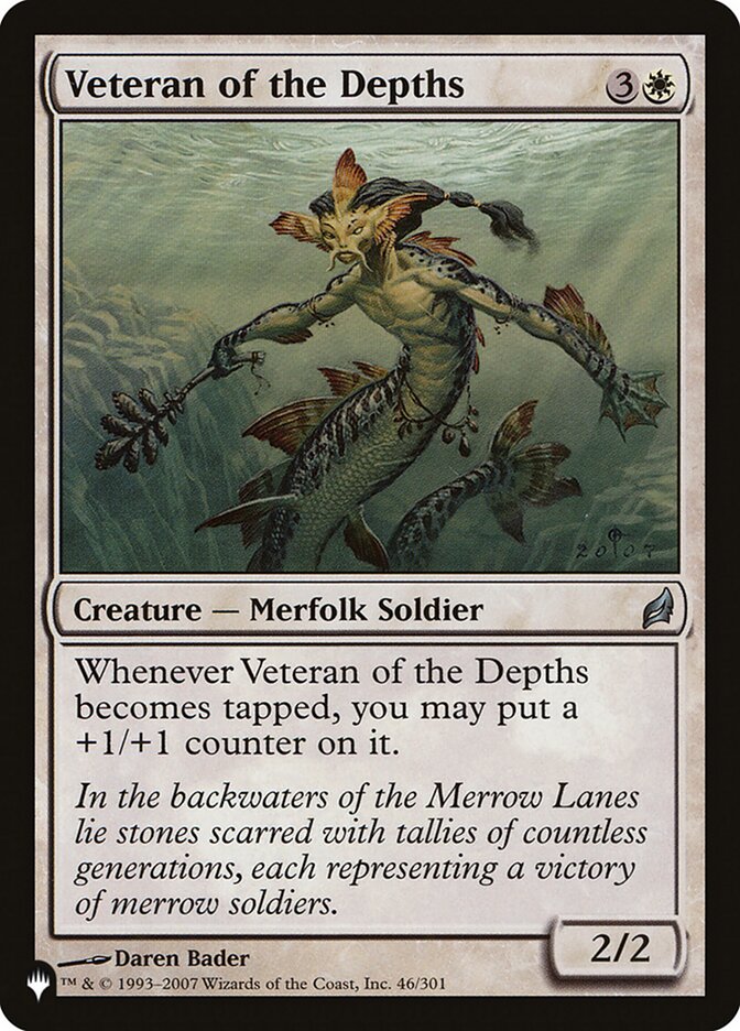Veteran of the Depths 46/301 (The List Reprints)  | Good Games Adelaide SA