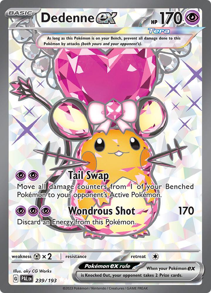 Dedenne ex 239/193 (SV02: Paldea Evolved)  - Holofoil | Good Games Adelaide SA