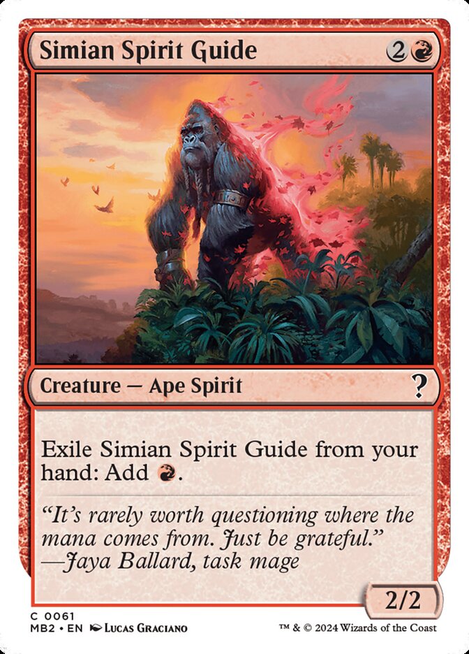 Simian Spirit Guide 61 (Mystery Booster 2)  | Good Games Adelaide SA
