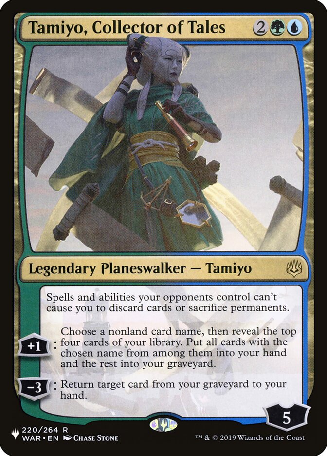 Tamiyo, Collector of Tales 220/264 (The List Reprints)  | Good Games Adelaide SA