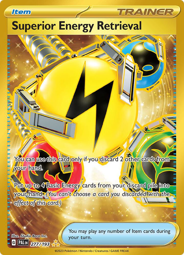 Superior Energy Retrieval 277/193 (SV02: Paldea Evolved)  - Holofoil | Good Games Adelaide SA