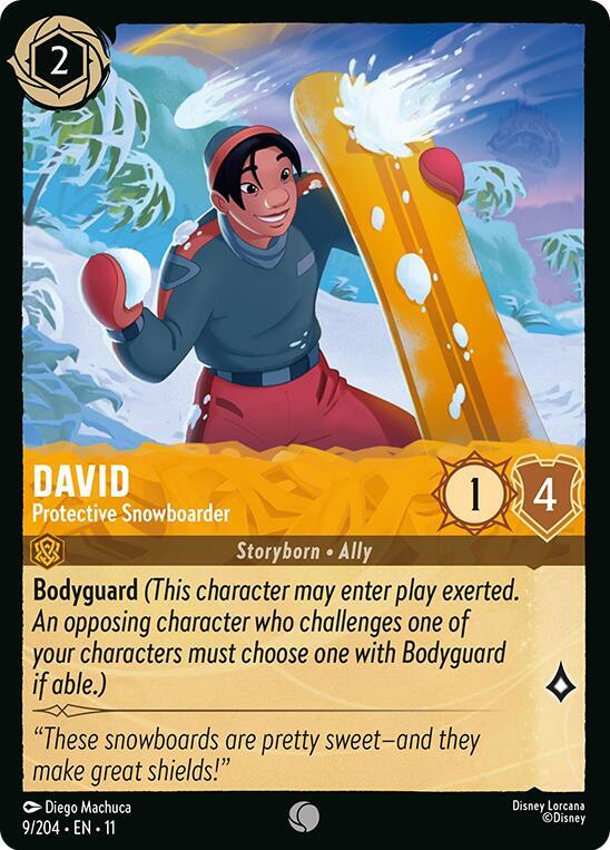 David Protective Snowboarder 9/204 (Winterspell)  | Good Games Adelaide SA
