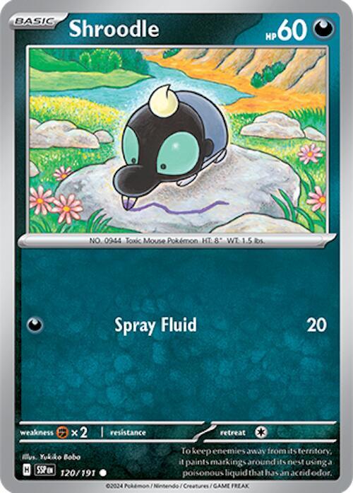 Shroodle 120/191 (SV08: Surging Sparks)  | Good Games Adelaide SA