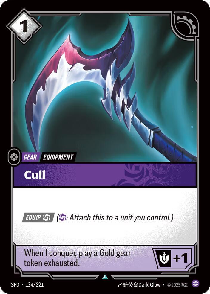 Cull 134/221 (Spiritforged)  | Good Games Adelaide SA