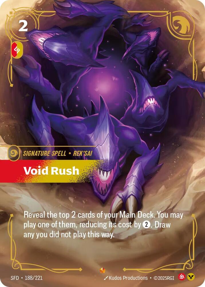 Void Rush 188/221 (Spiritforged)  - Foil | Good Games Adelaide SA