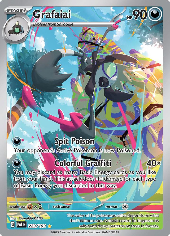 Grafaiai 223/193 (SV02: Paldea Evolved)  - Holofoil | Good Games Adelaide SA
