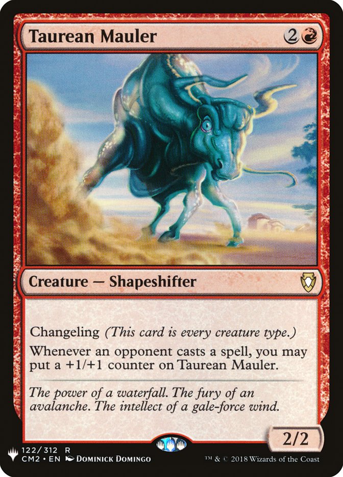 Taurean Mauler 122 (The List Reprints)  | Good Games Adelaide SA