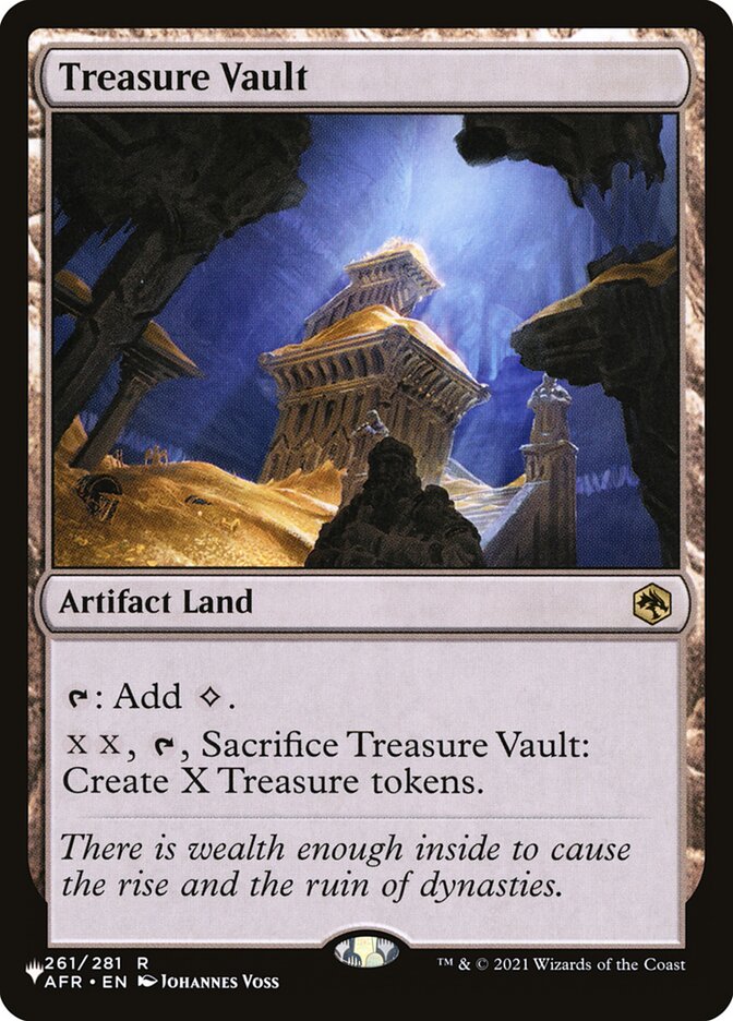 Treasure Vault 261/281 (The List Reprints)  | Good Games Adelaide SA