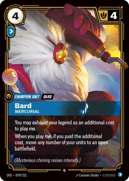 Bard Mercurial 079/221 (Spiritforged)  - Foil | Good Games Adelaide SA