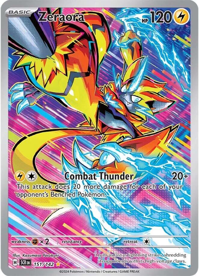 Zeraora 151/142 (SV07: Stellar Crown)  - Holofoil | Good Games Adelaide SA
