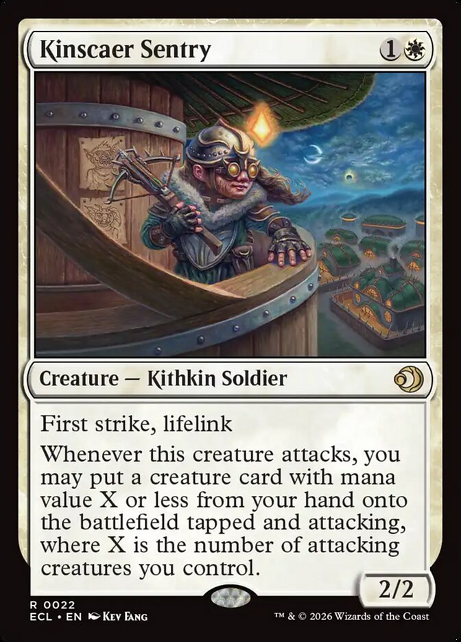Kinscaer Sentry 22 (Lorwyn Eclipsed)  - Foil | Good Games Adelaide SA