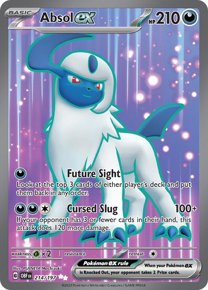 Absol ex 214/197 (SV03: Obsidian Flames)  - Holofoil | Good Games Adelaide SA