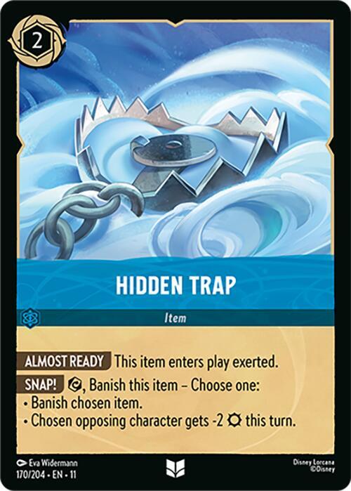 Hidden Trap 170/204 ()  - Cold Foil | Good Games Adelaide SA