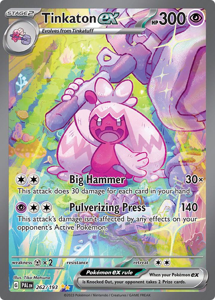 Tinkaton ex 262/193 (SV02: Paldea Evolved)  - Holofoil | Good Games Adelaide SA