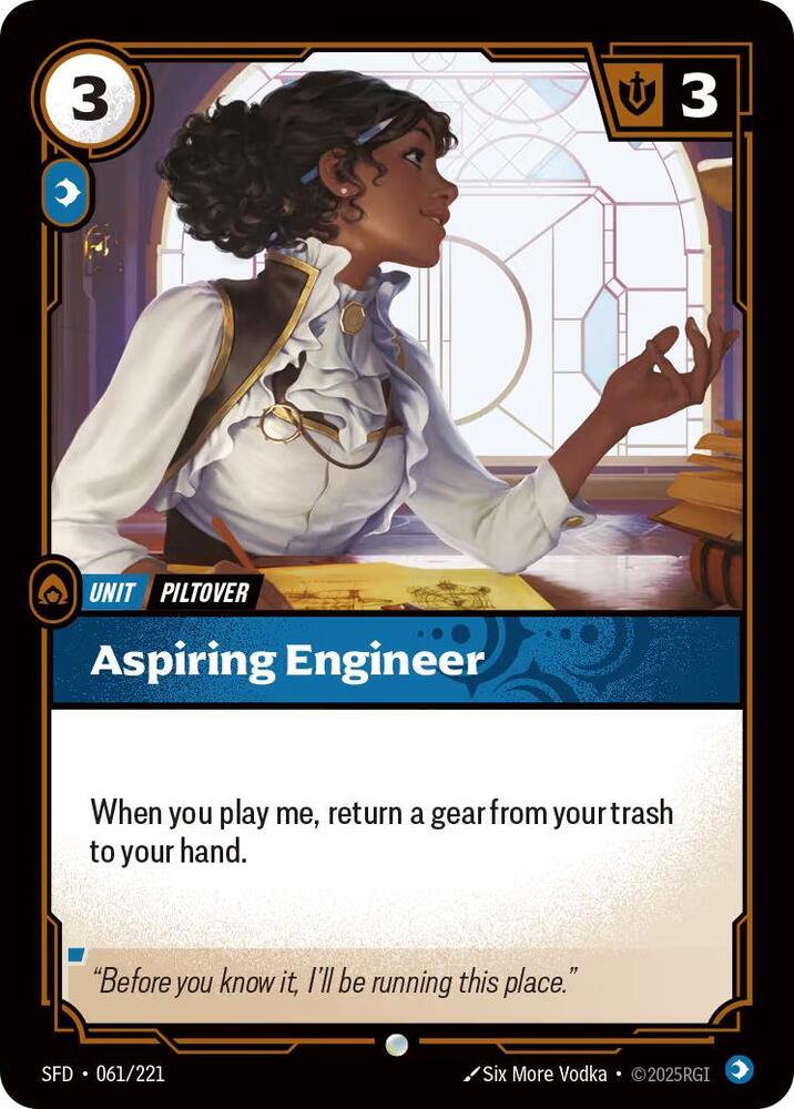 Aspiring Engineer 061/221 (Spiritforged)  | Good Games Adelaide SA