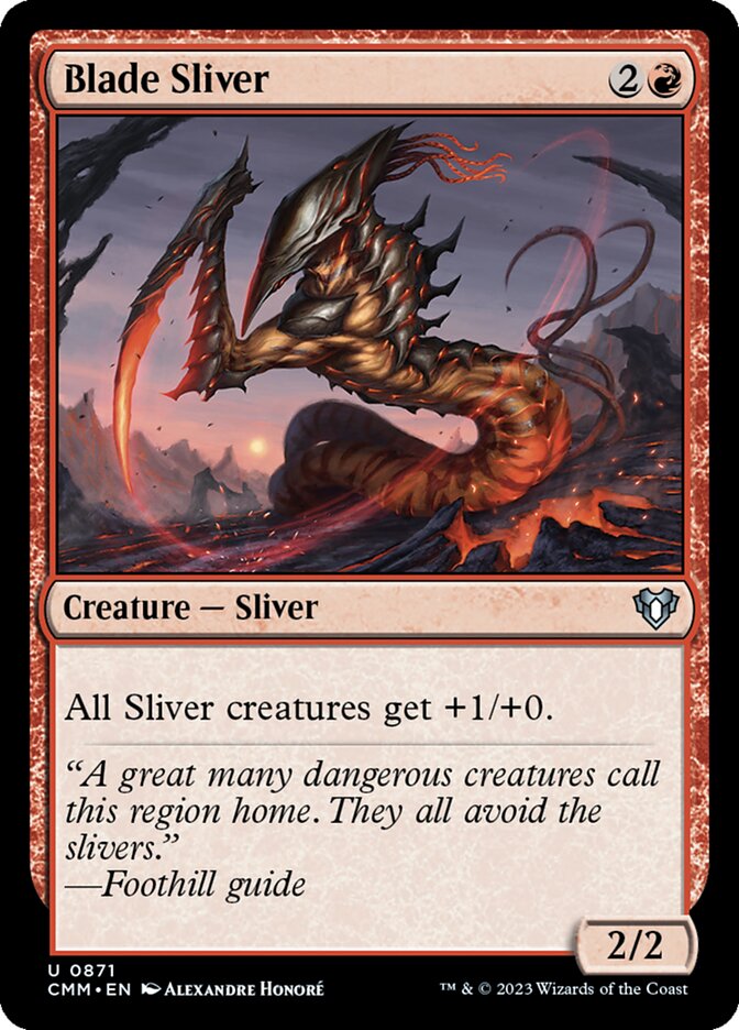 Blade Sliver 871 (Commander Masters)  | Good Games Adelaide SA