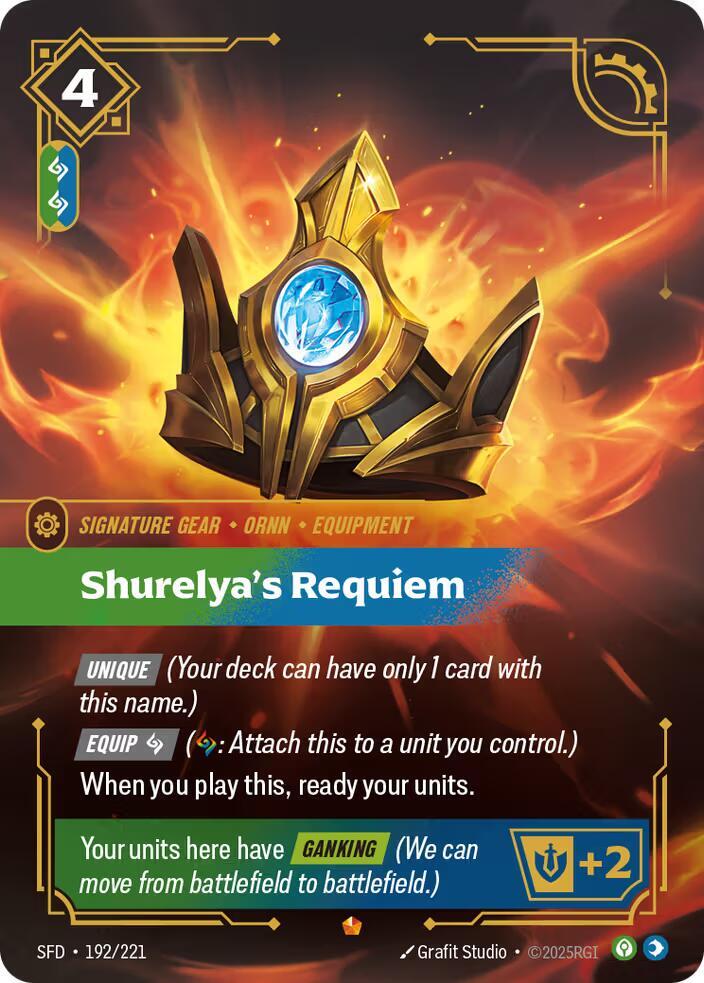 Shurelyas Requiem 192/221 (Spiritforged)  - Foil | Good Games Adelaide SA
