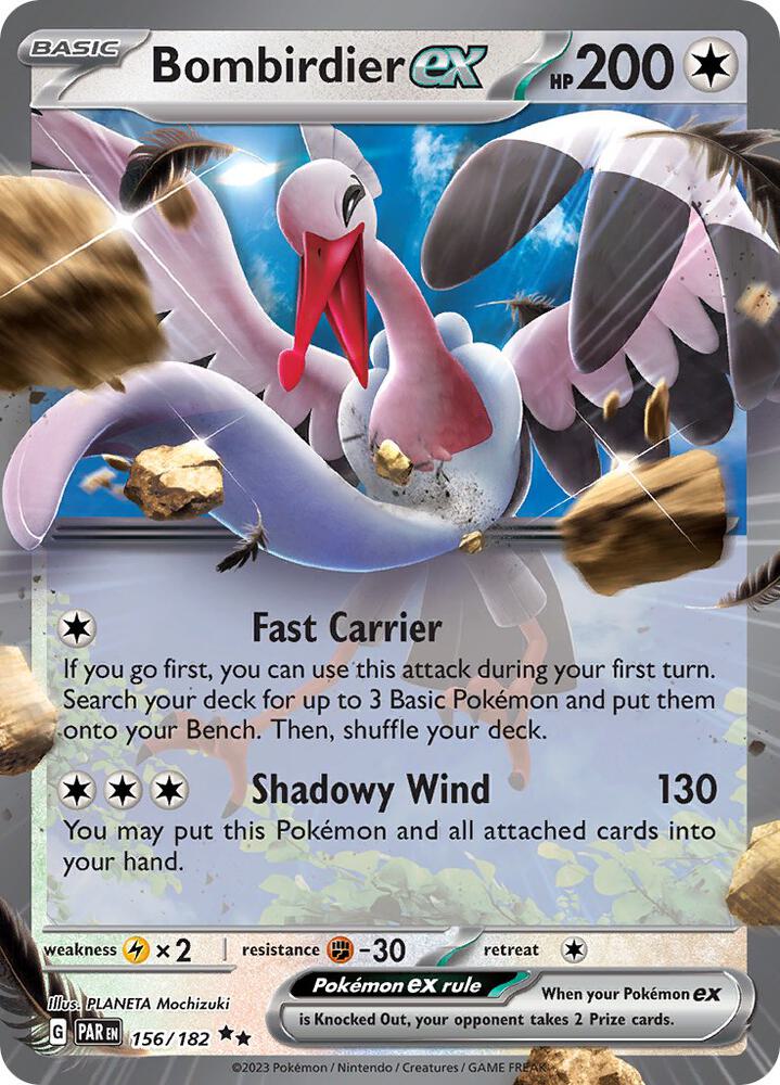 Bombirdier ex 156/182 (SV04: Paradox Rift)  - Holofoil | Good Games Adelaide SA