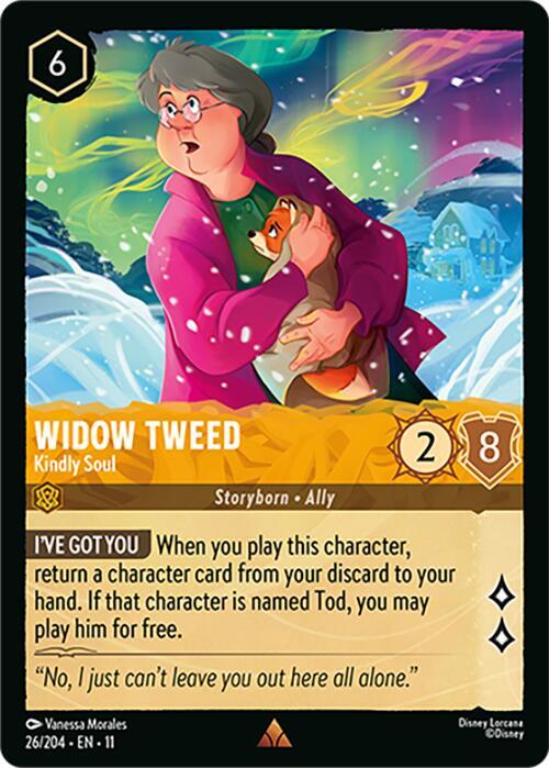 Widow Tweed Kindly Soul 26/204 (Winterspell)  | Good Games Adelaide SA