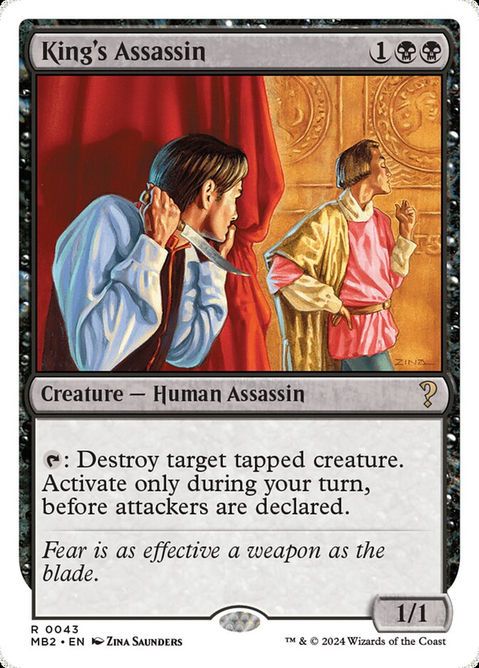 King's Assassin 43 (Mystery Booster 2)  | Good Games Adelaide SA
