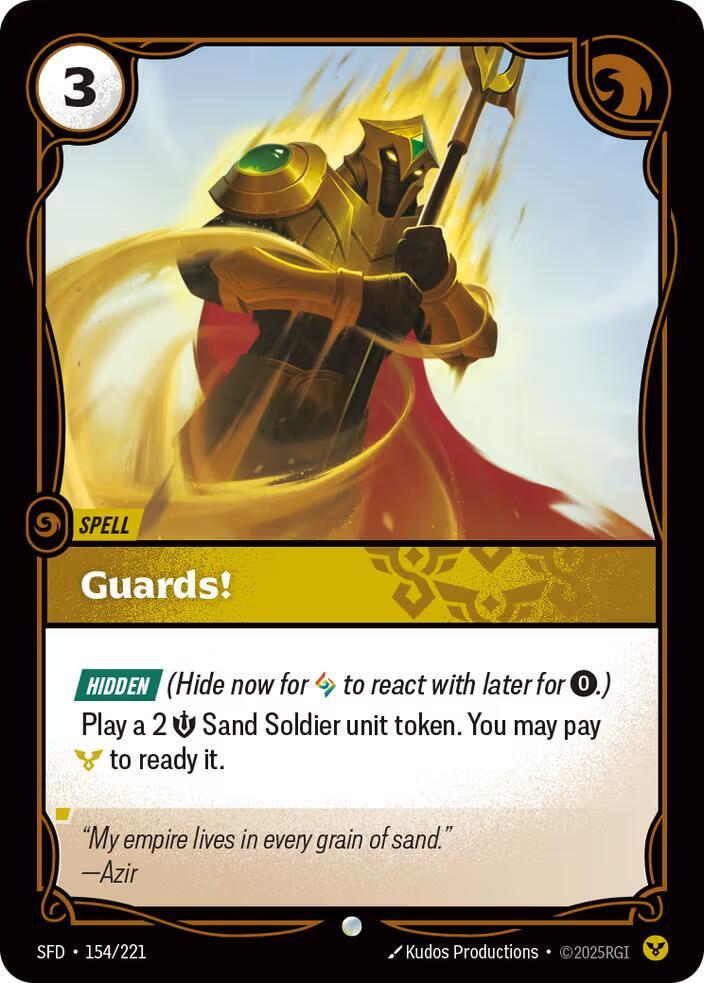 Guards! 154/221 (Spiritforged)  - Foil | Good Games Adelaide SA
